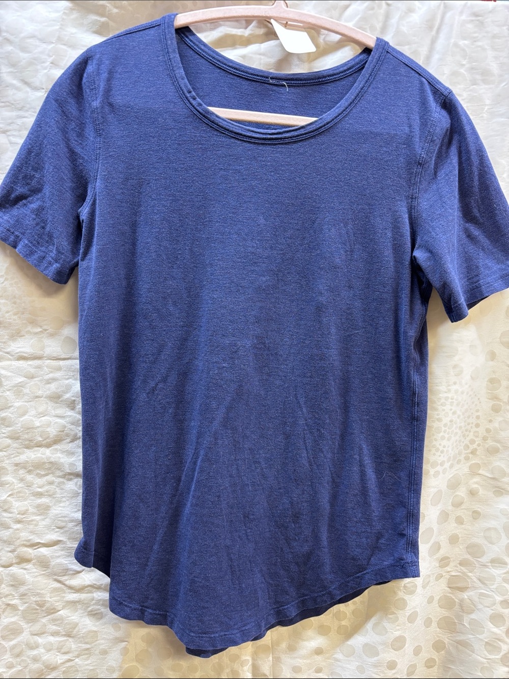 Lululemon Classic Navy Short-Sleeve Tee- size 8